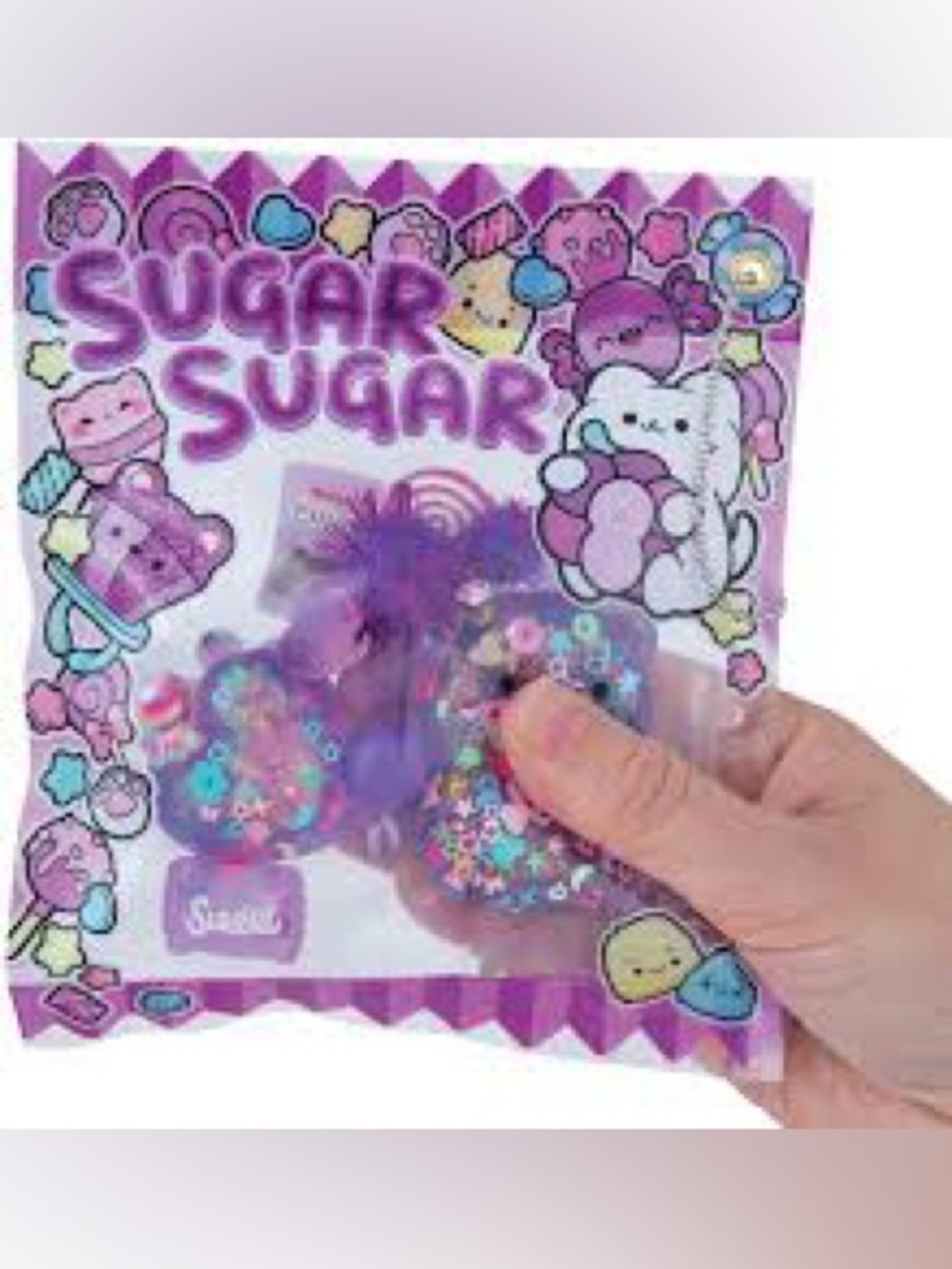 ORB Sugar Swaps Gacha Pouch Squishy Keychain Charm (choose one)